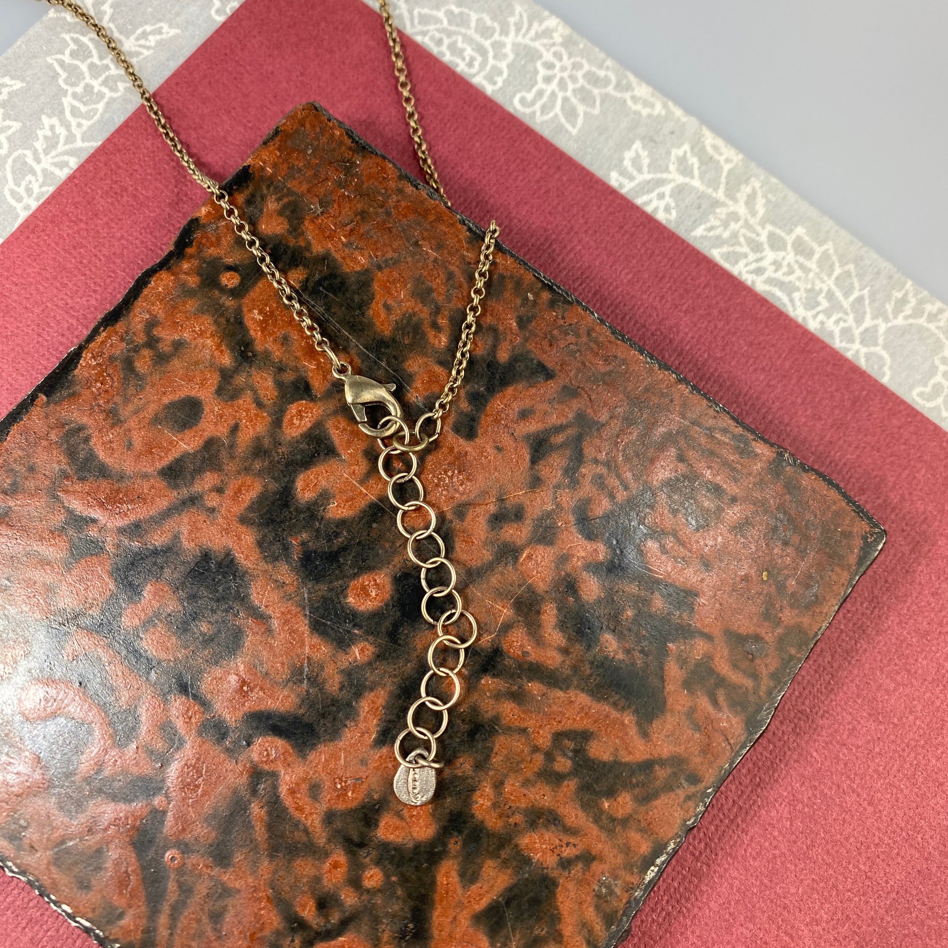 Ginkgo Large Single Leaf Pendant - Heart of the Home PA