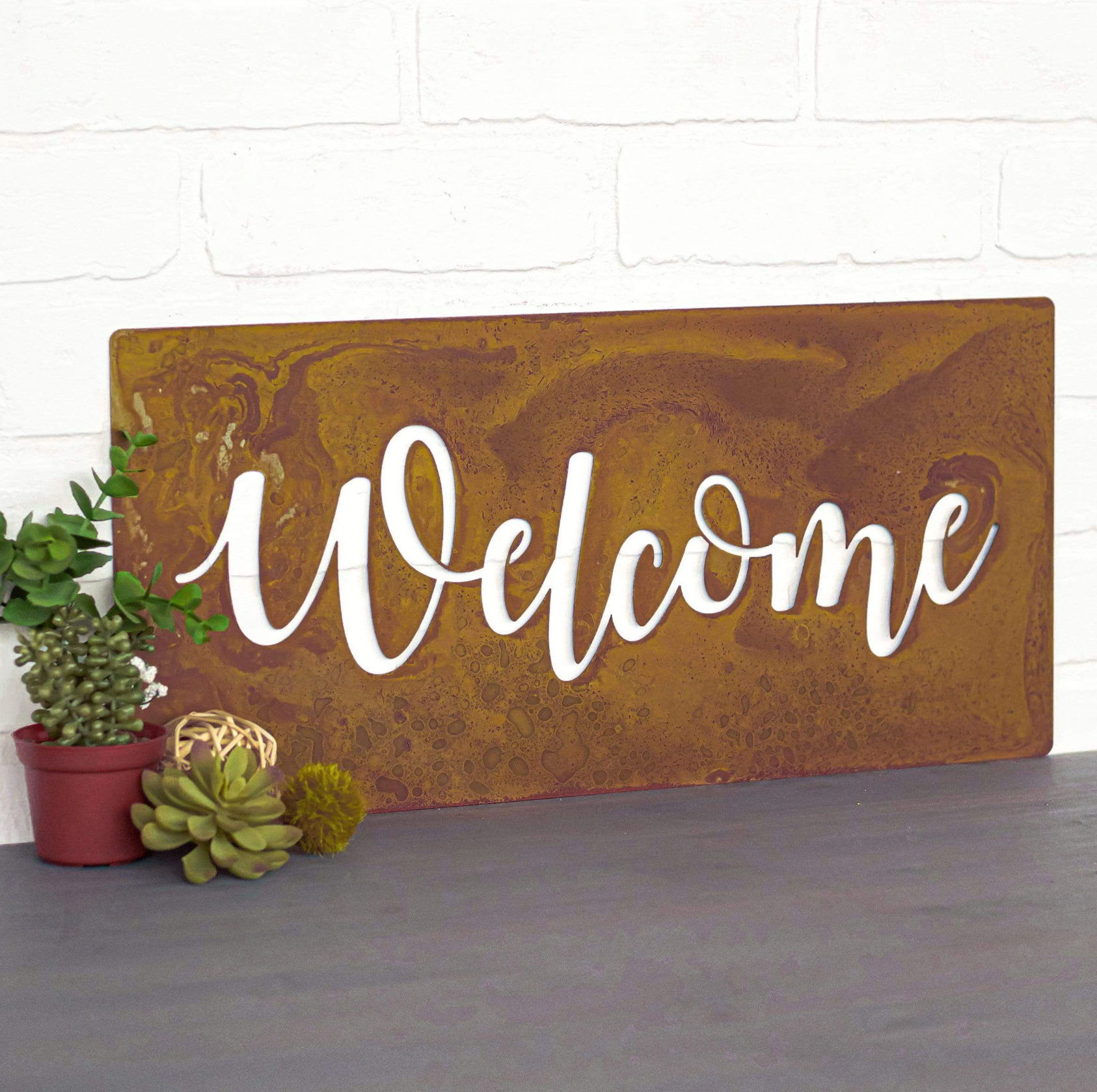 "Welcome" Wall Art - Heart of the Home PA
