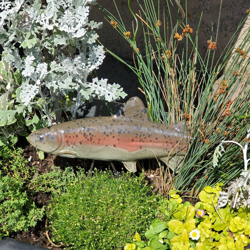 Rainbow Trout Garden Fish - Heart of the Home PA
