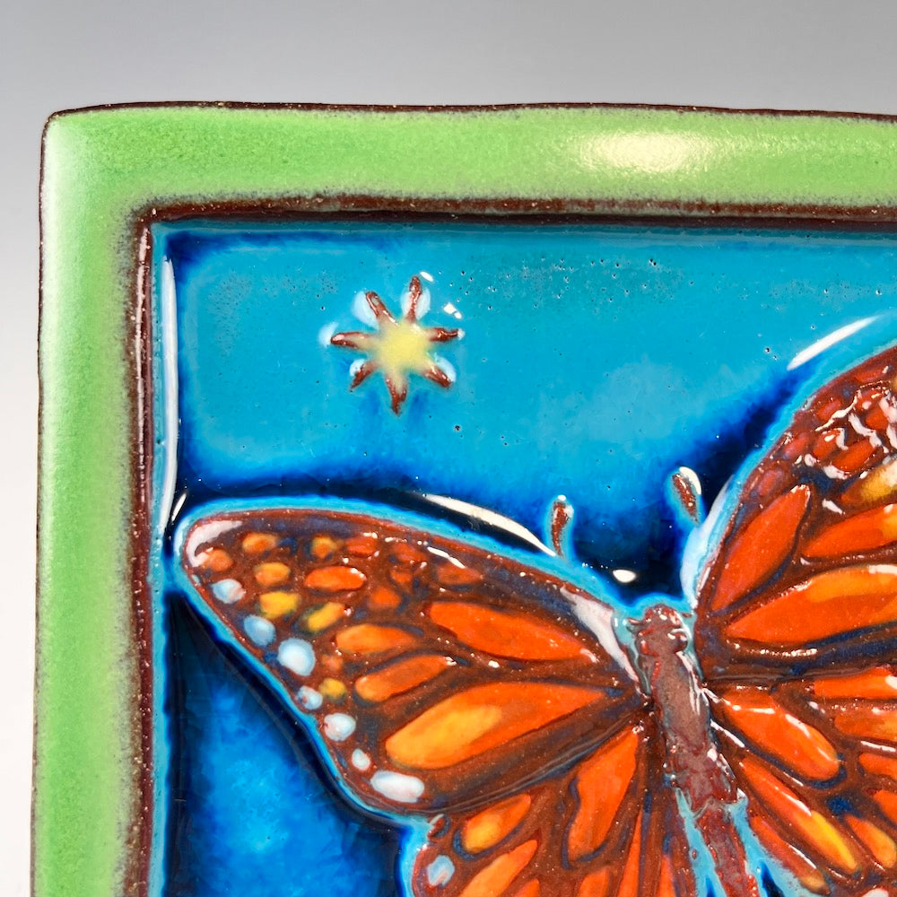 Dancing Butterfly Wall Tile - Heart of the Home PA