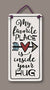 Inside Your Hug Wall Plaque - Heart of the Home PA