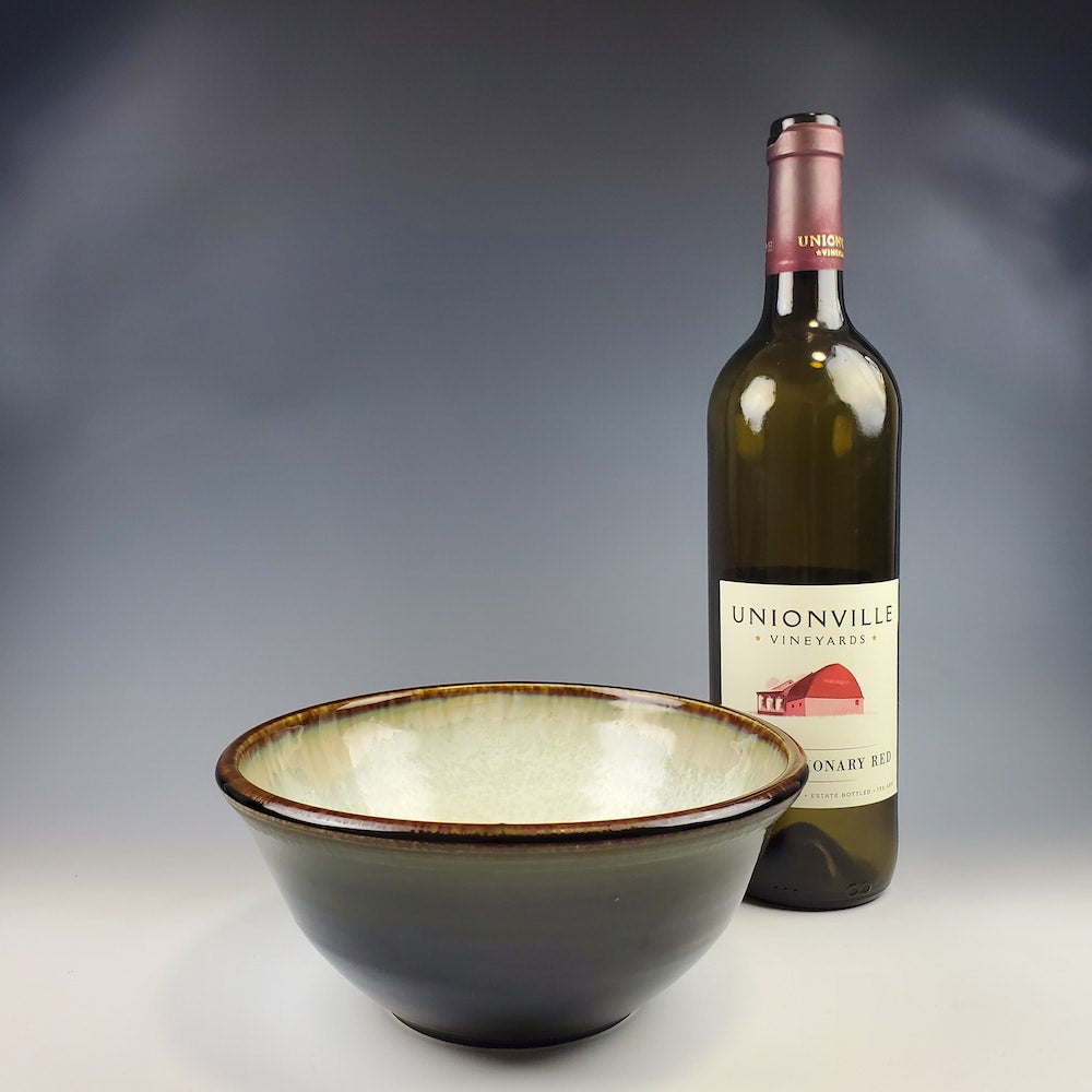 Mini Bowl in Ivory Dark Olive - Heart of the Home PA