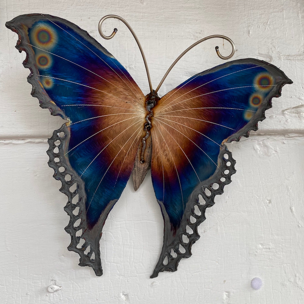 Small Luna Moth Wall Sculpture - Dotted Wingtips - Heart of the Home PA