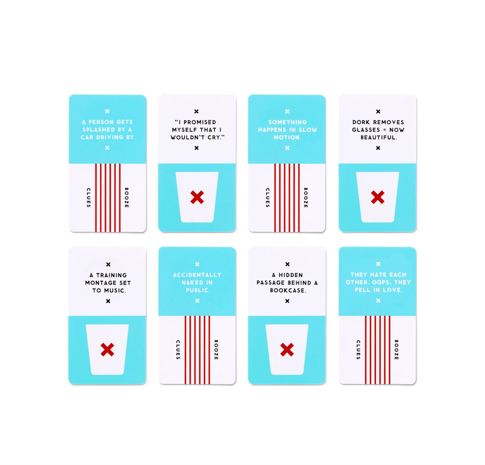 Booze Clues Drinking Game - Heart of the Home PA