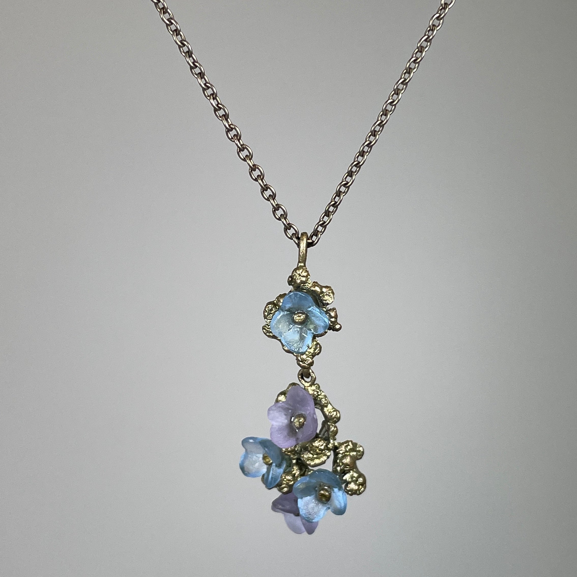 Spring Cape Petite Flower Drop Pendant - Heart of the Home PA