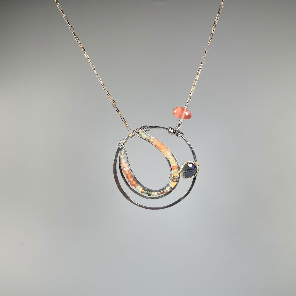 Opalsescent Eclipse Necklace - Heart of the Home PA