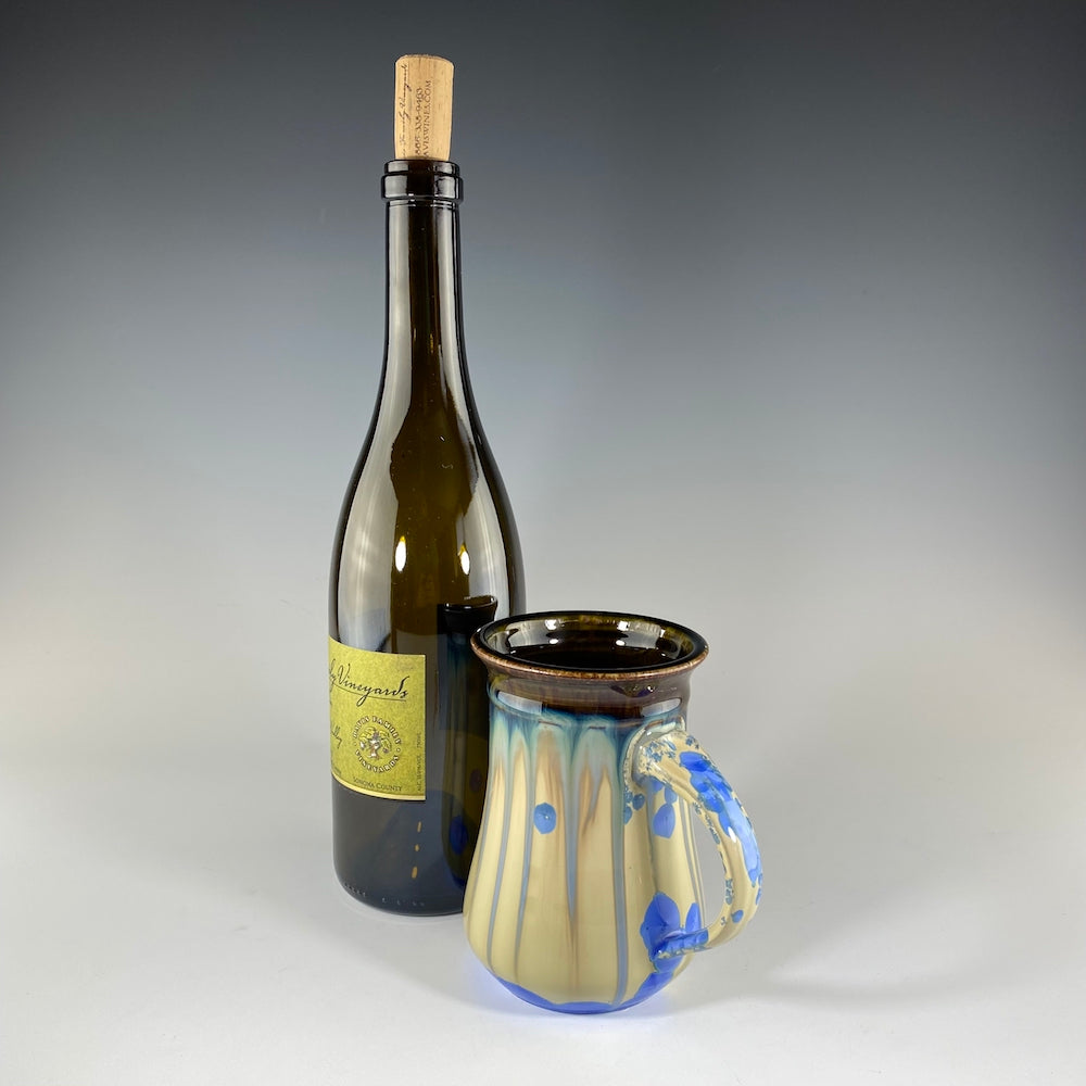 Mug in Sky Dark Olive Glaze - Heart of the Home PA