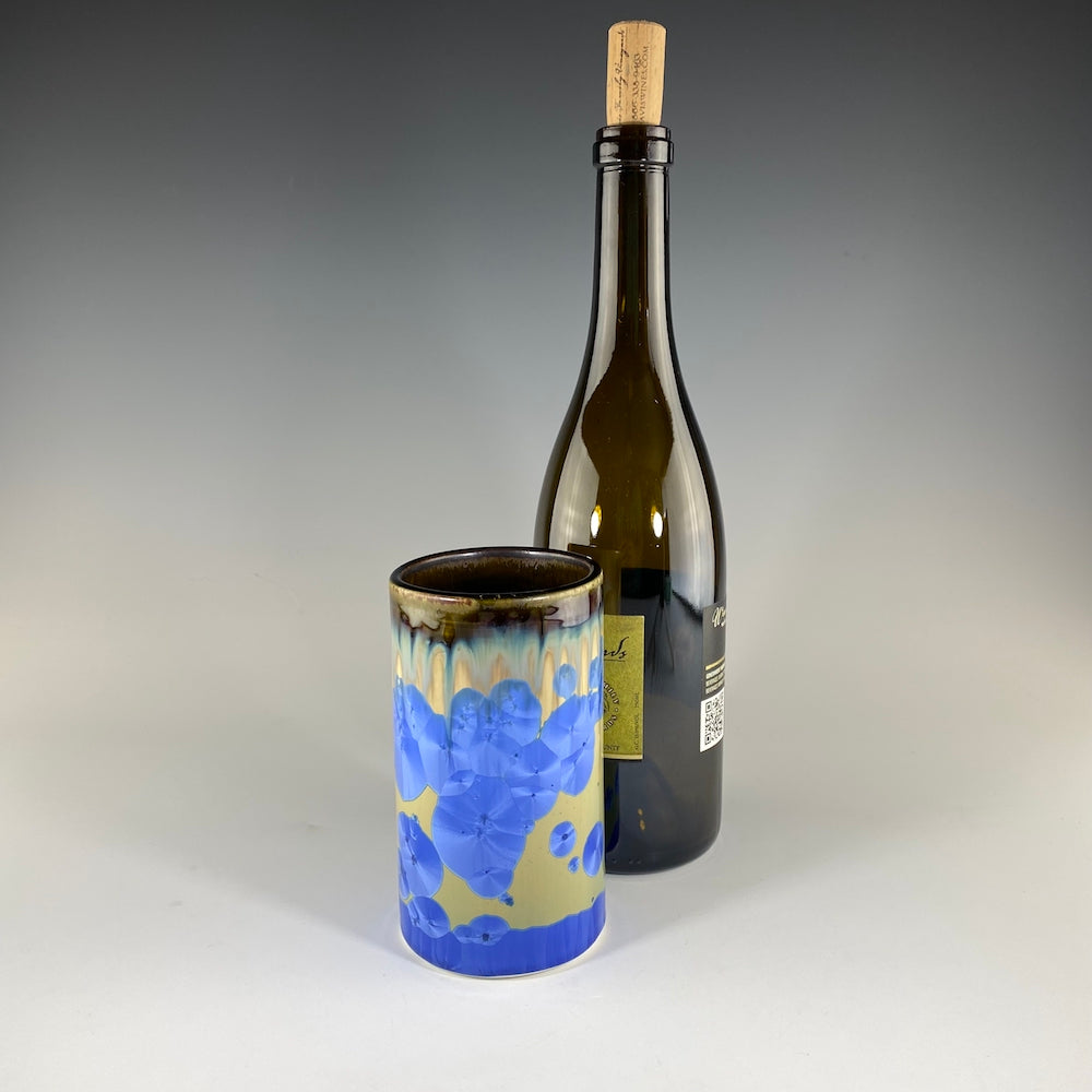 Tumbler in Sky Dark Olive Glaze - Heart of the Home PA