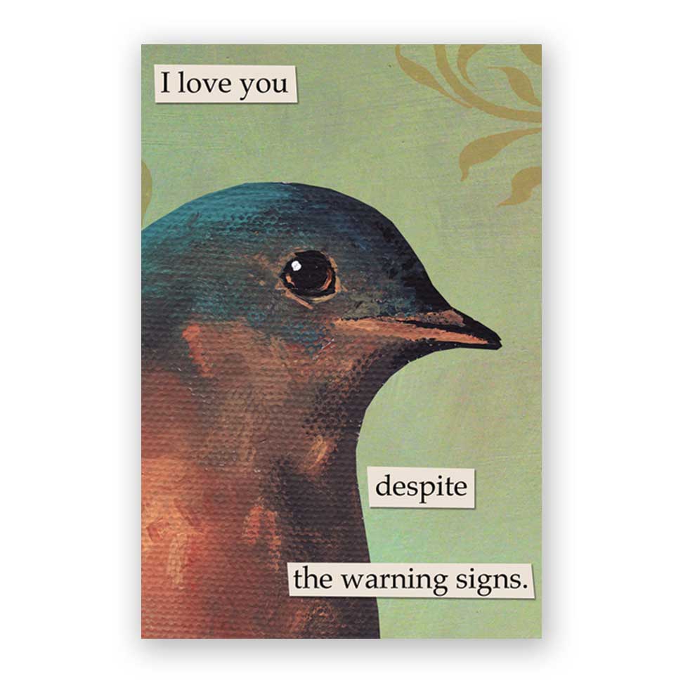 Warning Signs Magnet - Heart of the Home LV