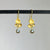 Tripod Labradorite Cutie Earrings in Vermeil - Heart of the Home PA