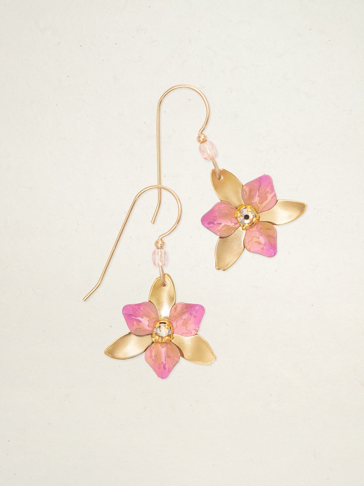 Orla Drop Earrings in Special Edition Pink