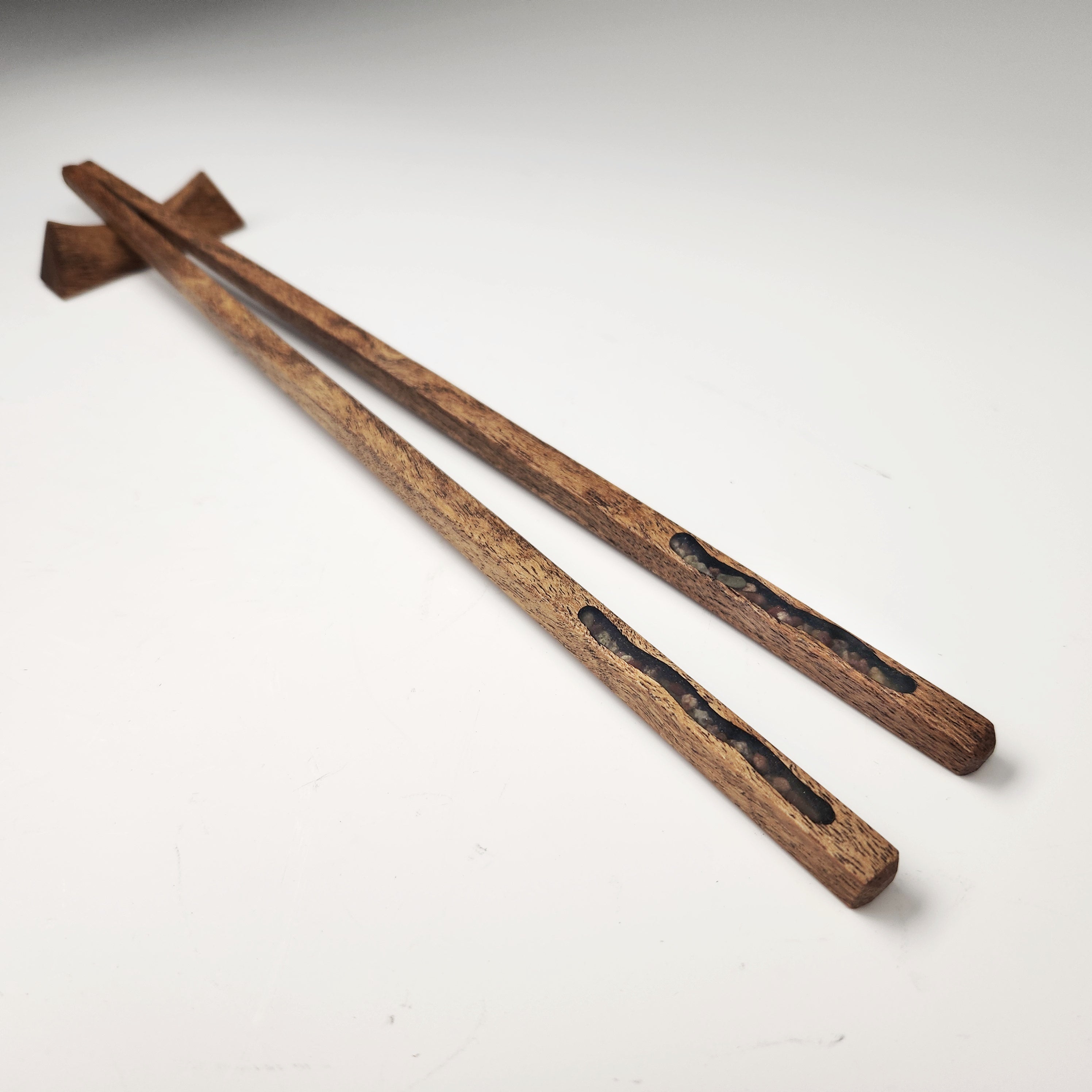 Chopsticks with River Rock Inlay - Heart of the Home LV