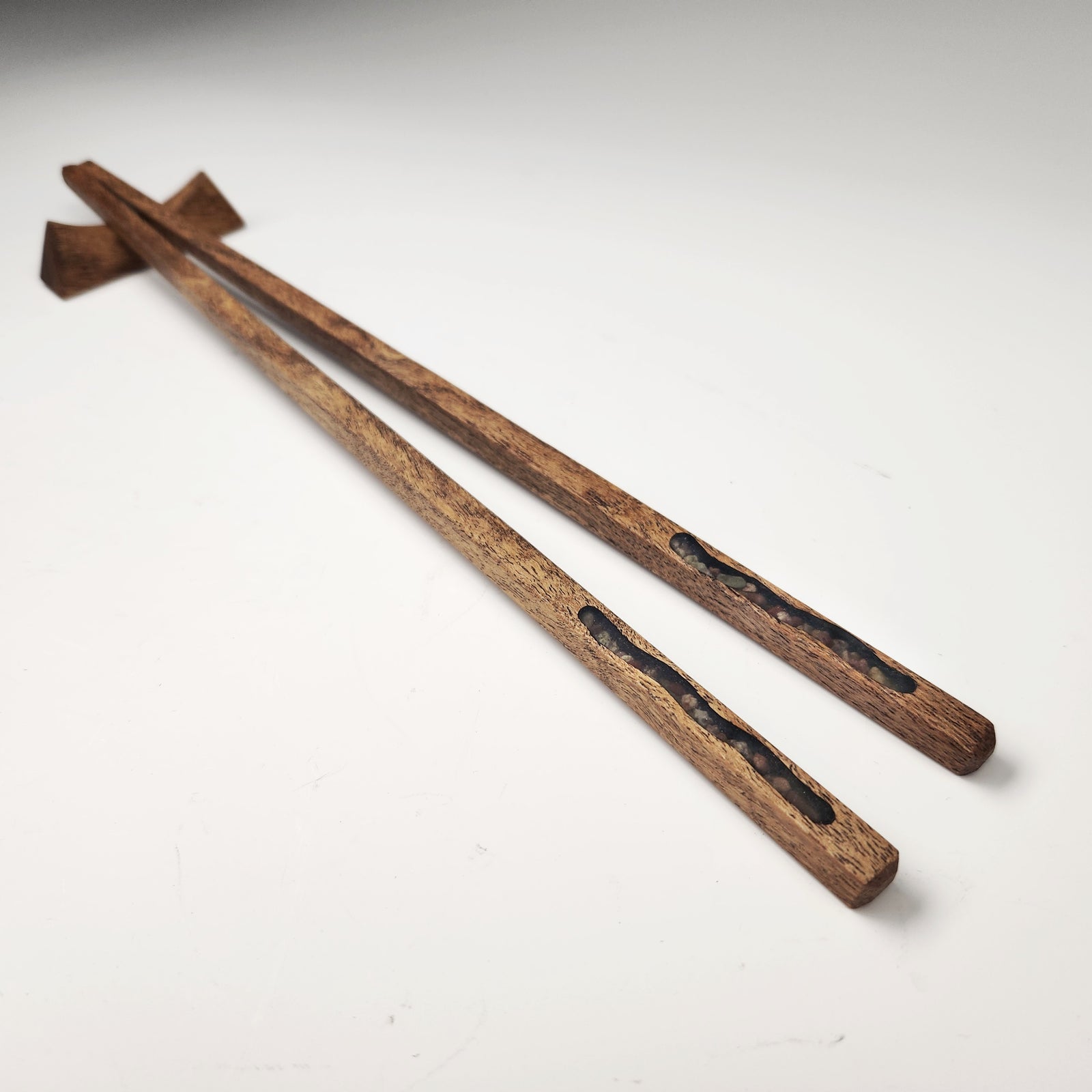 Chopsticks with River Rock Inlay - Heart of the Home LV