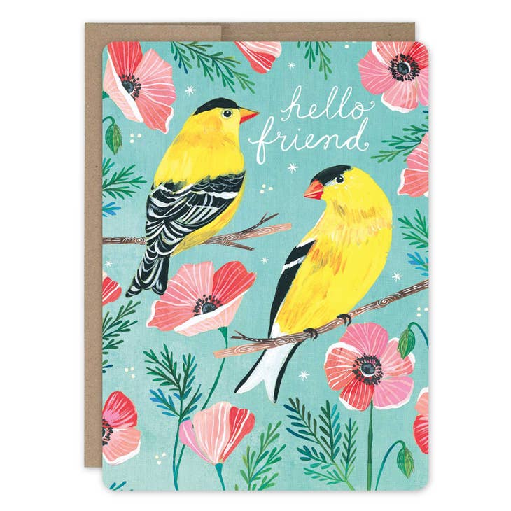 Hello Friend Thinking Of You Card - Heart of the Home LV