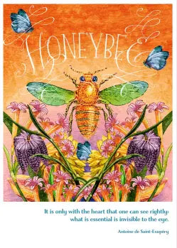 Honeybee Thank You Card - Heart of the Home LV