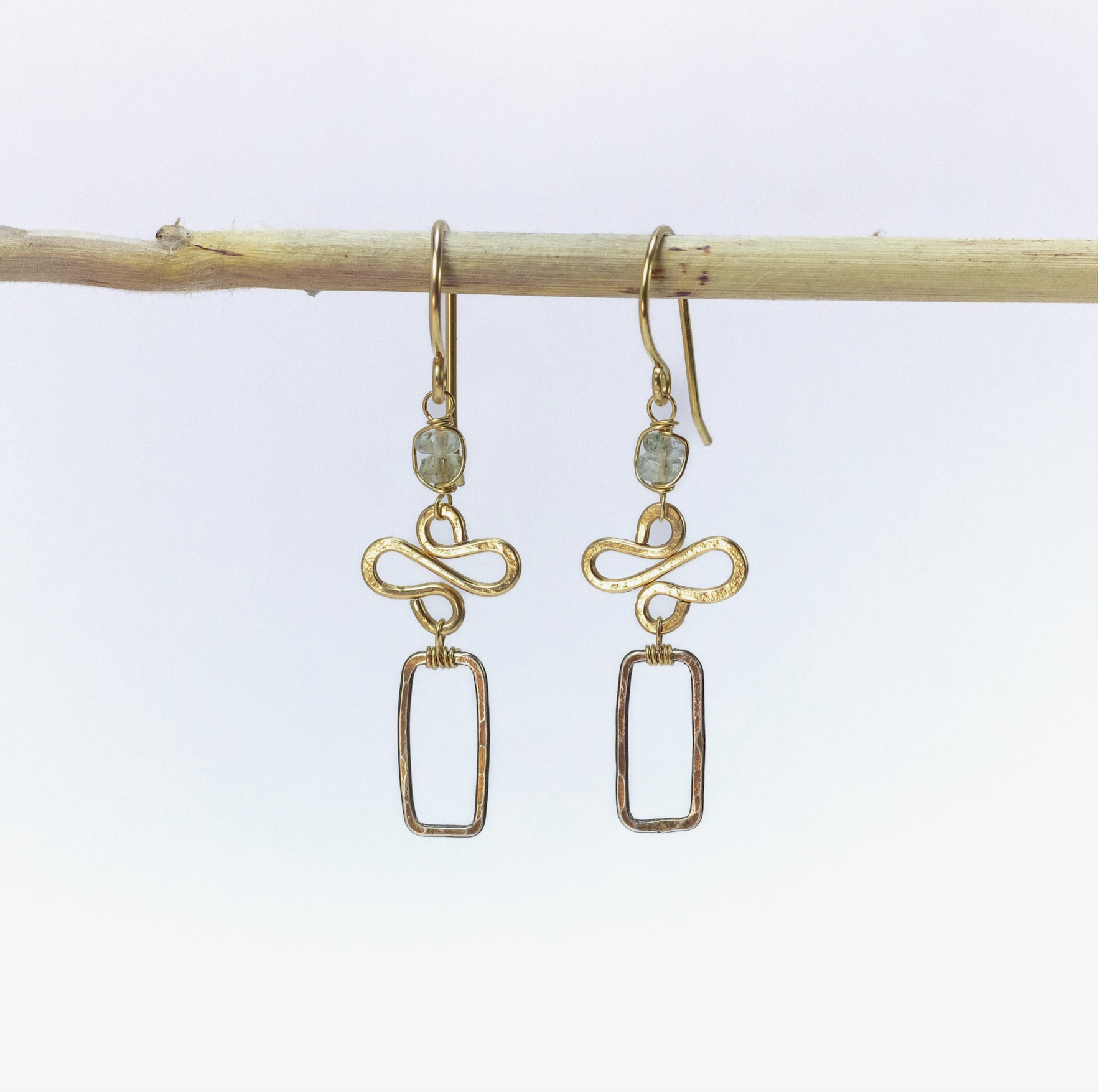 Serpent's Serenity Earrings - Heart of the Home LV