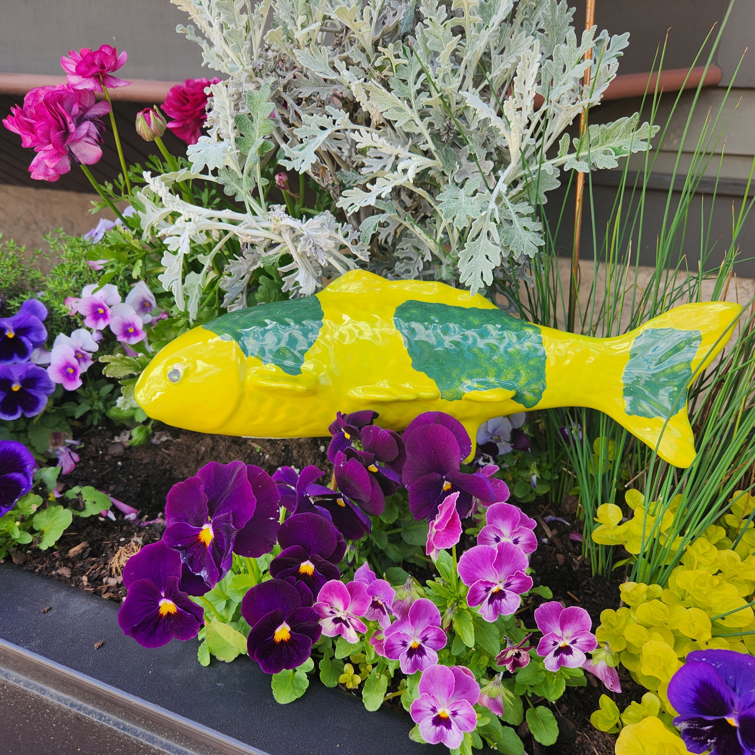 Lime Green Garden Koi - Heart of the Home LV