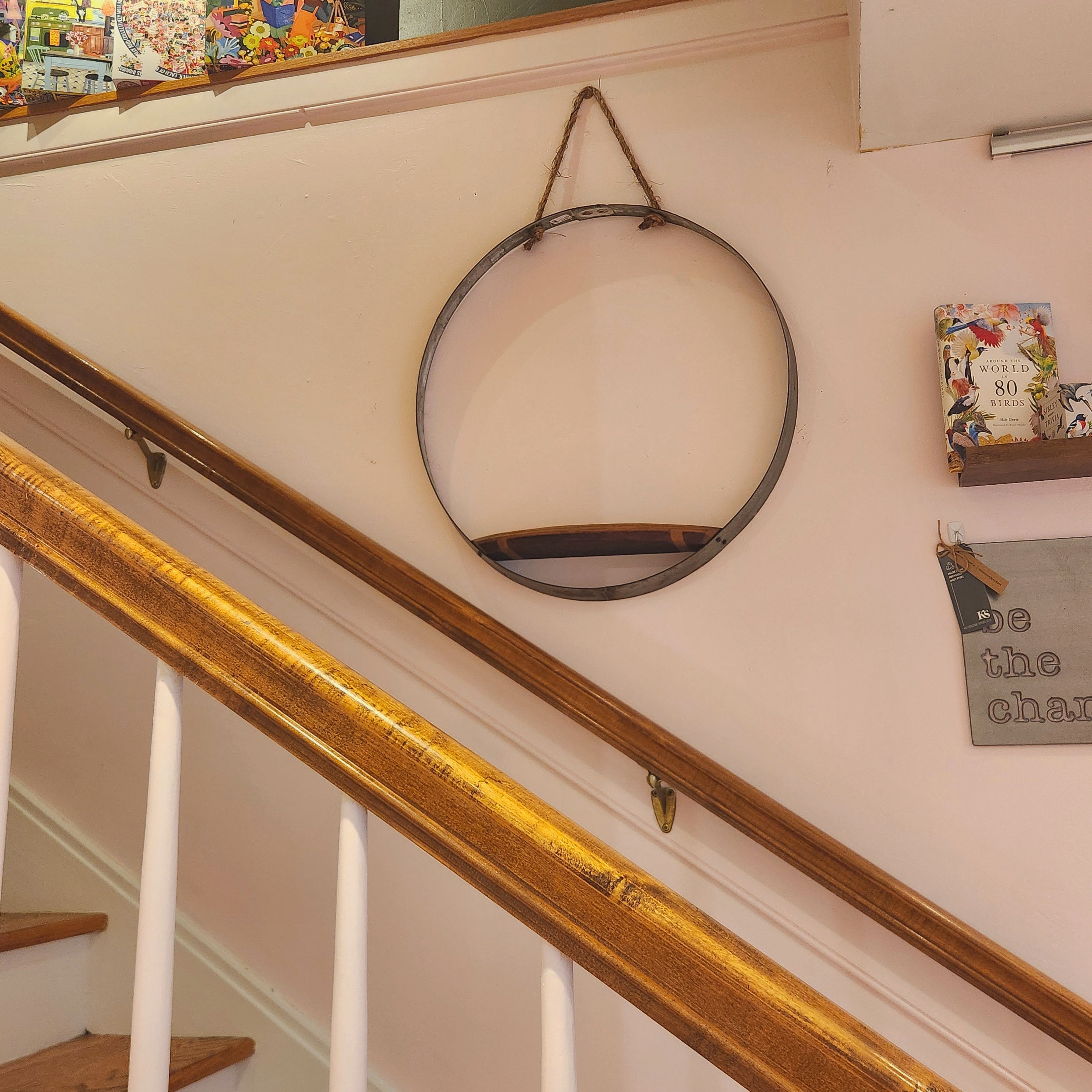 Barrel Hoop Shelf - Heart of the Home Inc