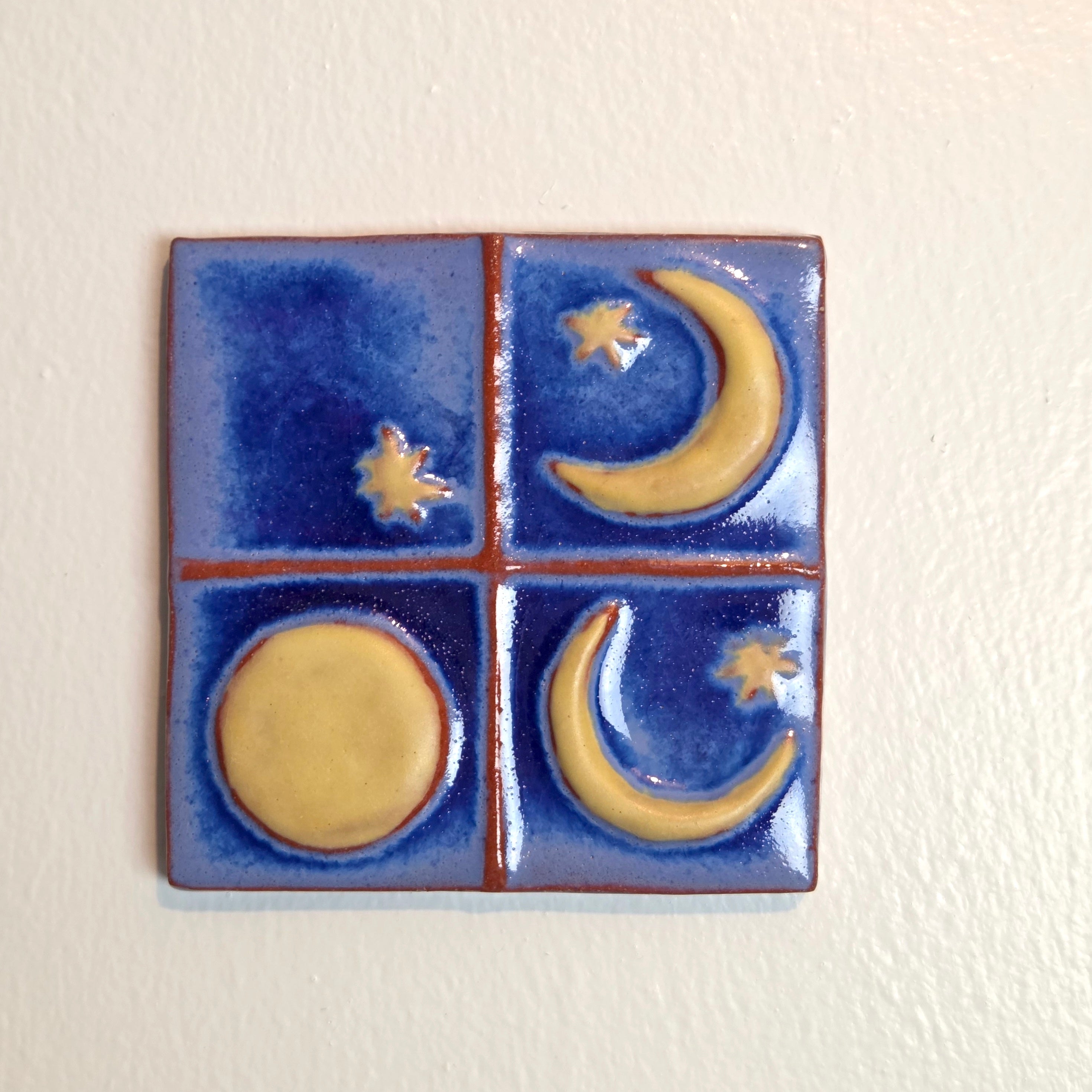 Phases Of The Moon Tile - Heart of the Home Inc