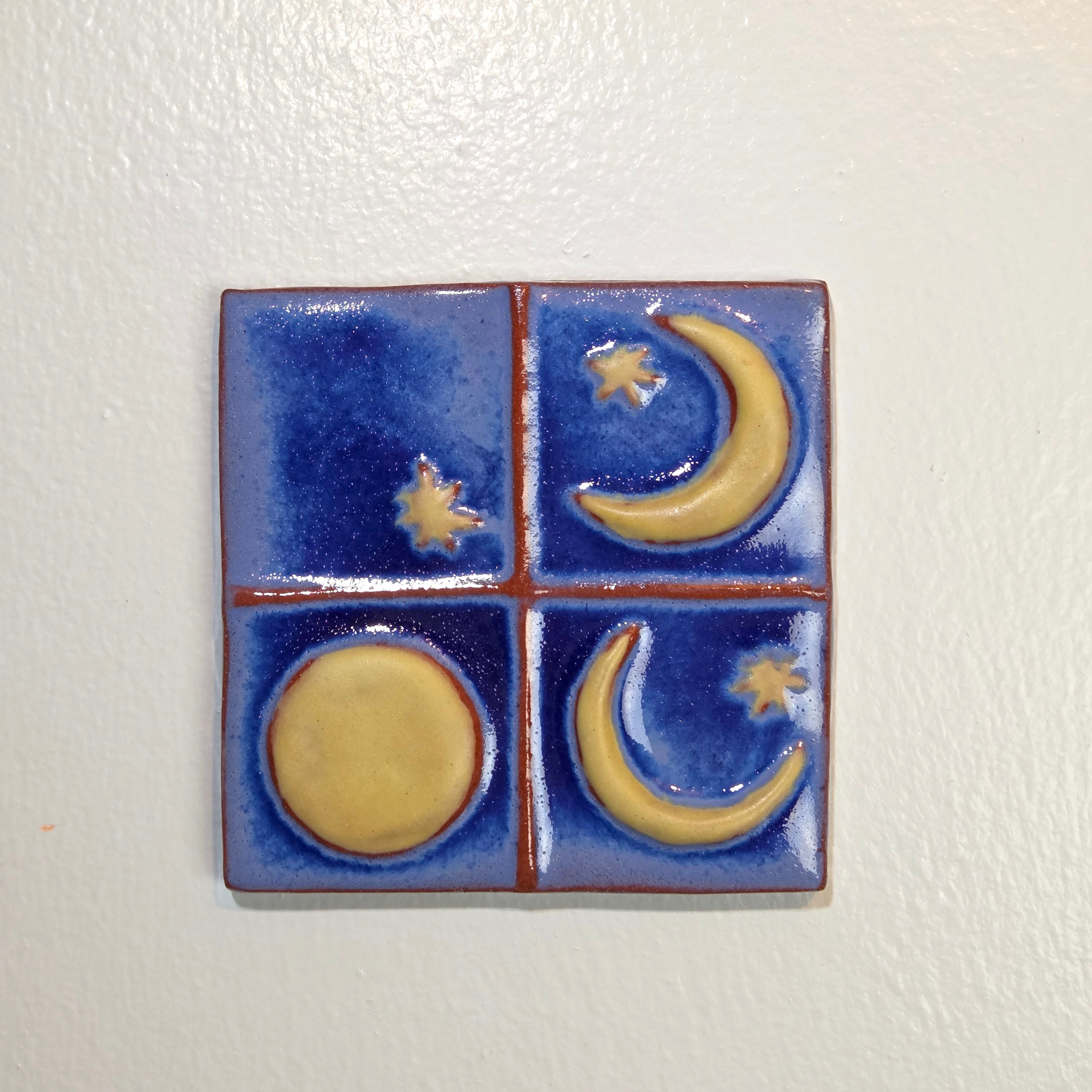 Phases Of The Moon Tile - Heart of the Home Inc