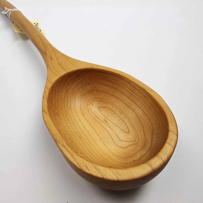 Maple Wood Straight Ladle