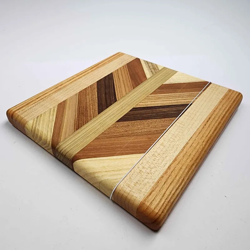 Small Herringbone Cutting Board
