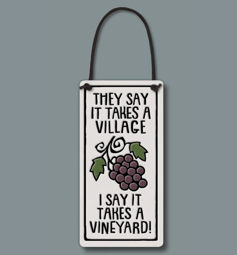 It Takes a Vineyard Charm - Heart of the Home LV