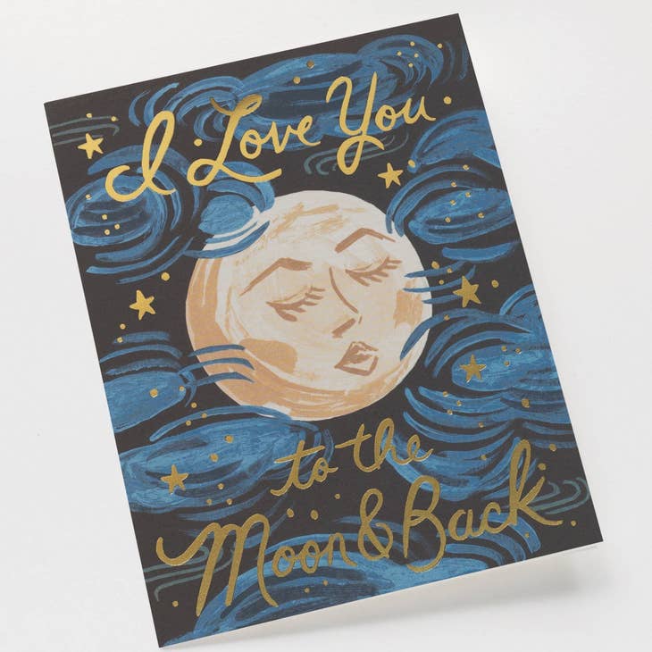 Moon And Back Card - Heart of the Home LV