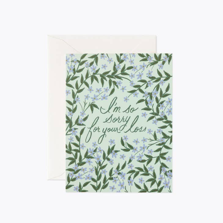 Laurel Sympathy Card - Heart of the Home LV