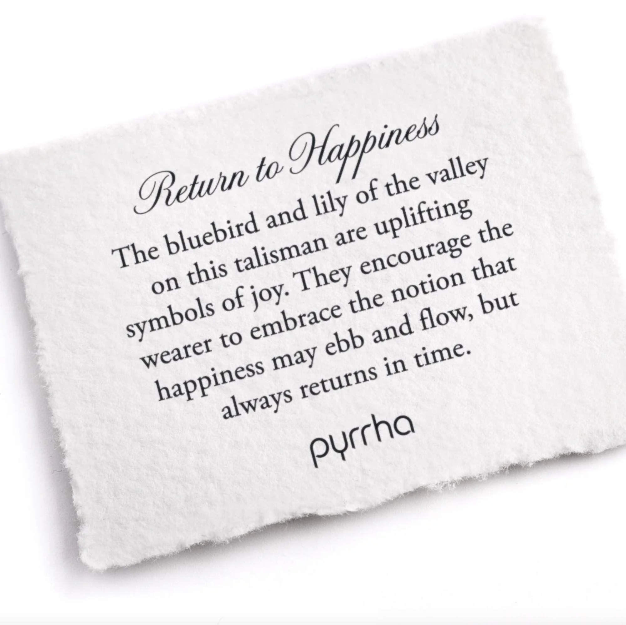 Return to Happiness Talisman - Heart of the Home LV