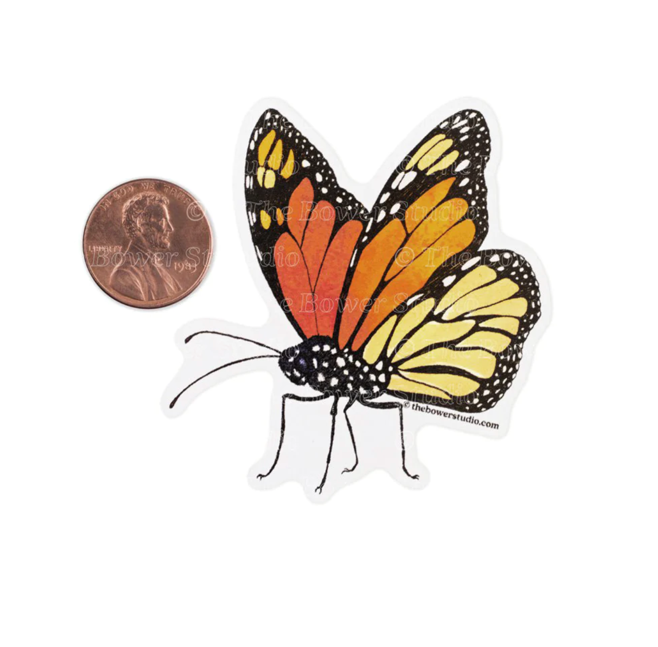 Monarch Eco-Sticker - Heart of the Home LV