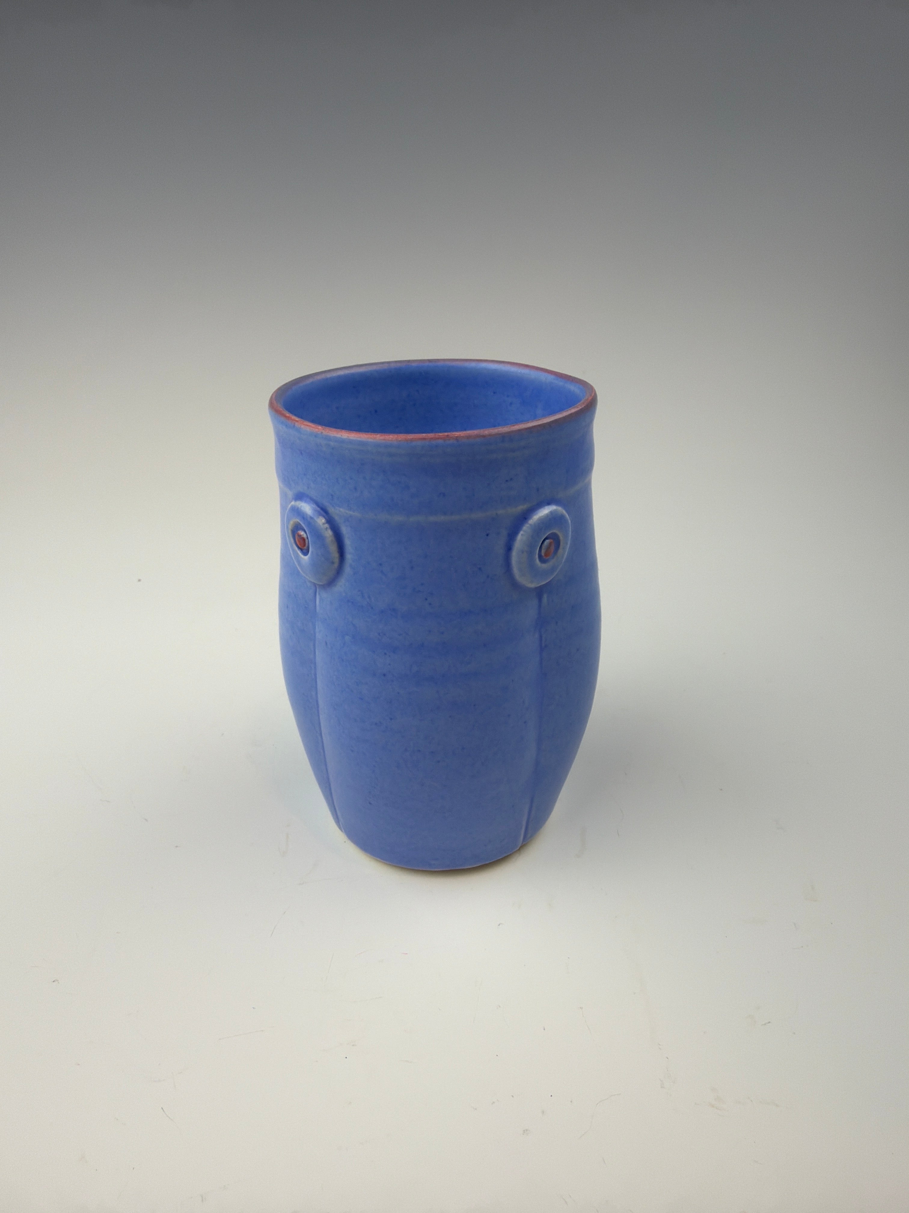Blue Wine Cup - Heart of the Home Inc