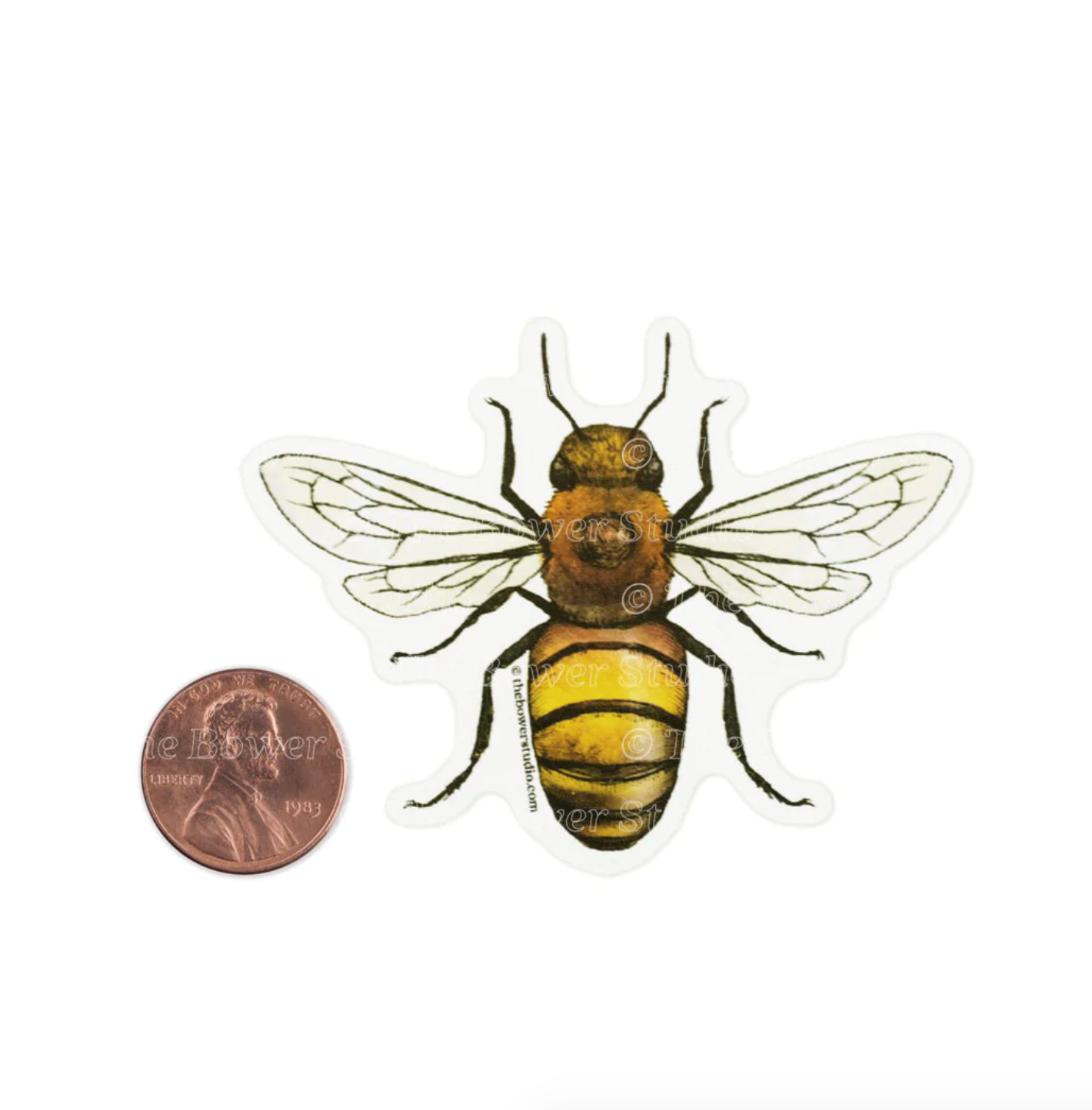 Honey Bee Eco-Sticker - Heart of the Home LV