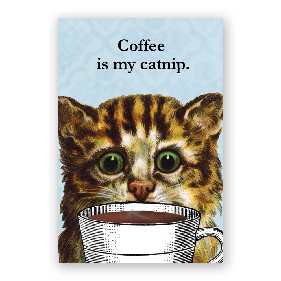 Coffee Catnip Magnet - Heart of the Home LV
