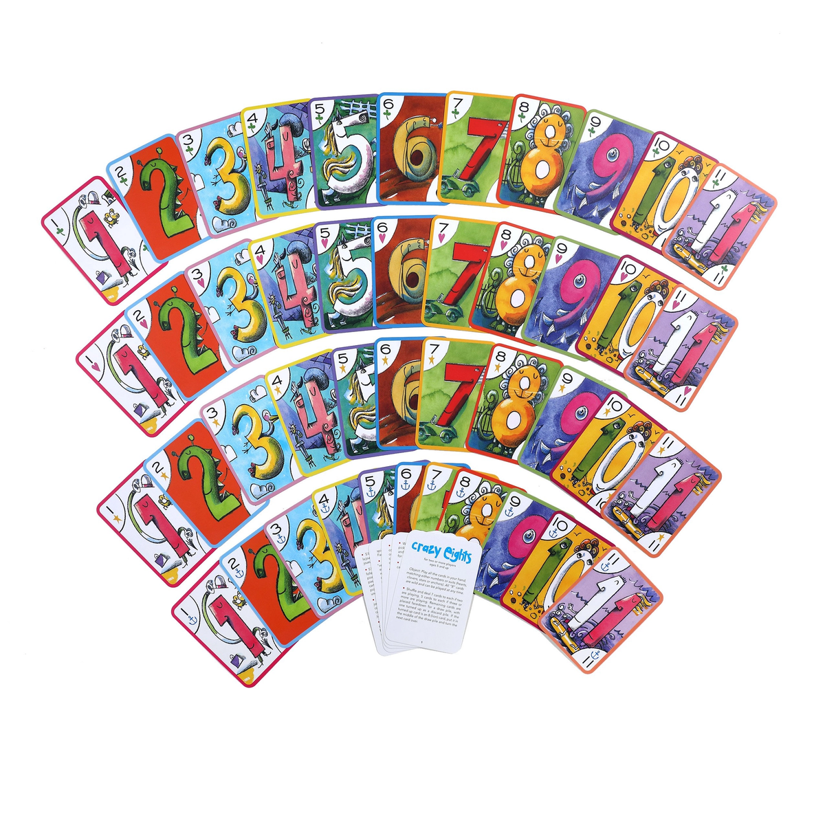 Crazy Eights Card Game - Heart of the Home LV