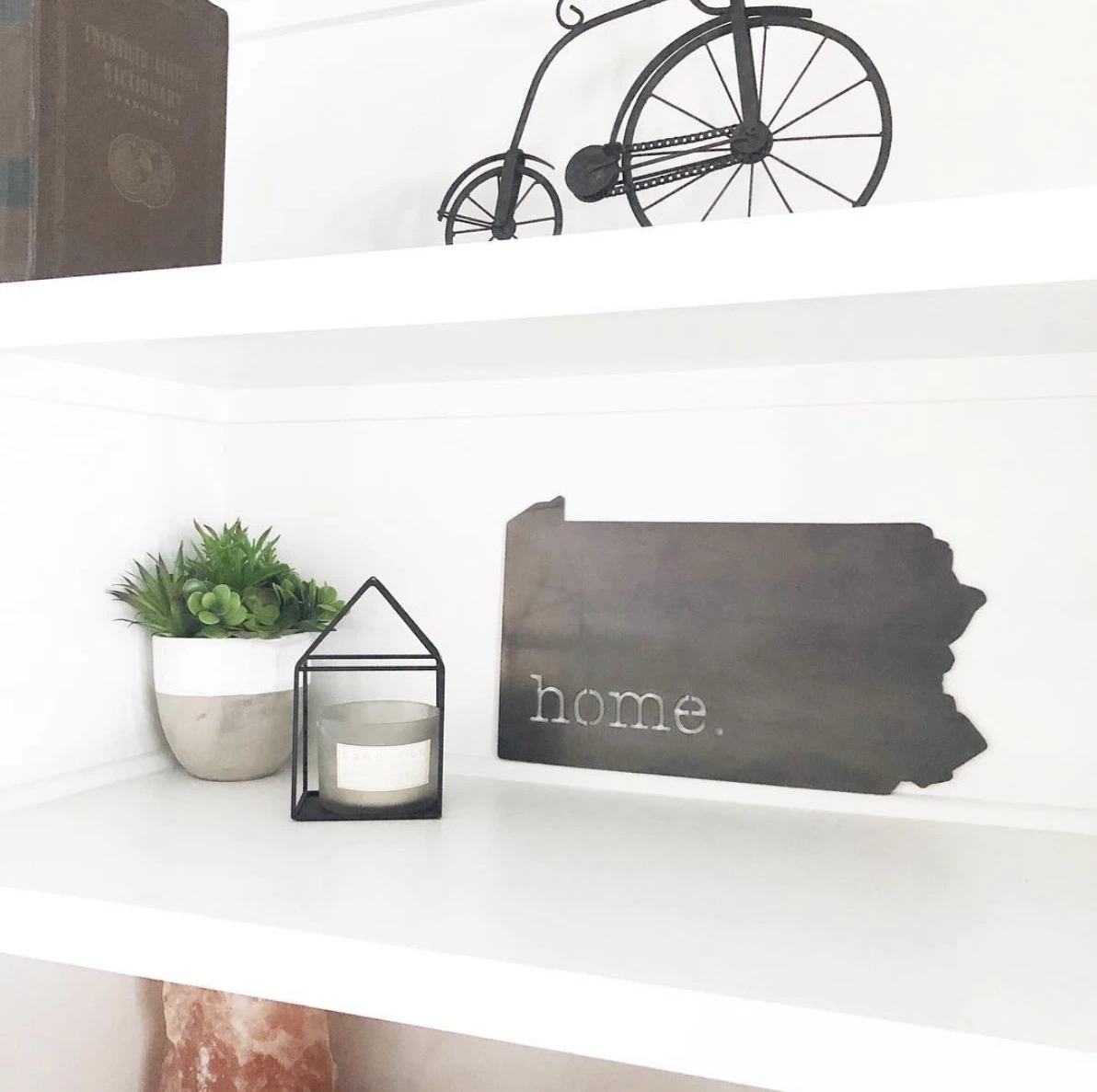 Pennsylvania Home Wall Sign - Heart of the Home LV