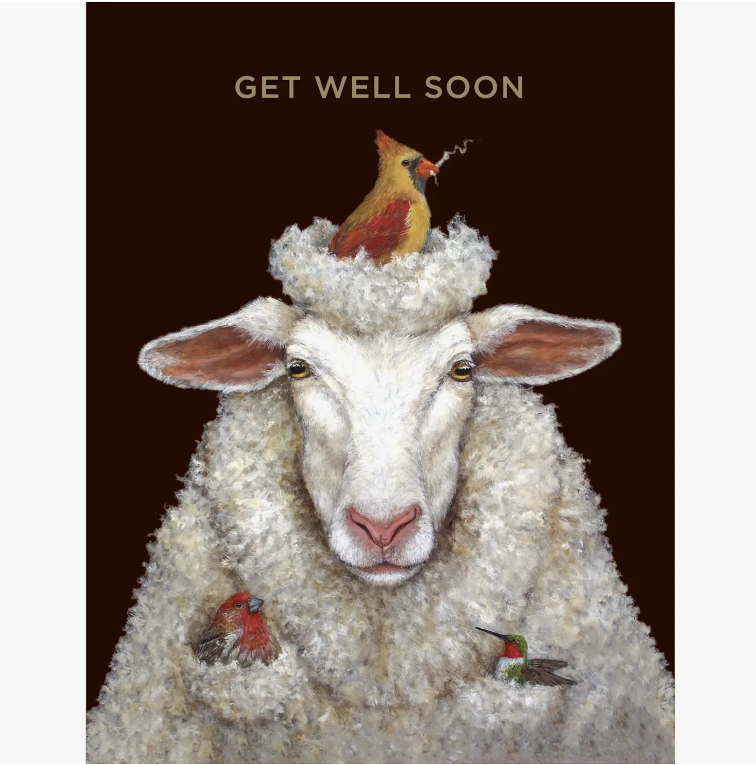 Get Well Sheep Card - Heart of the Home LV