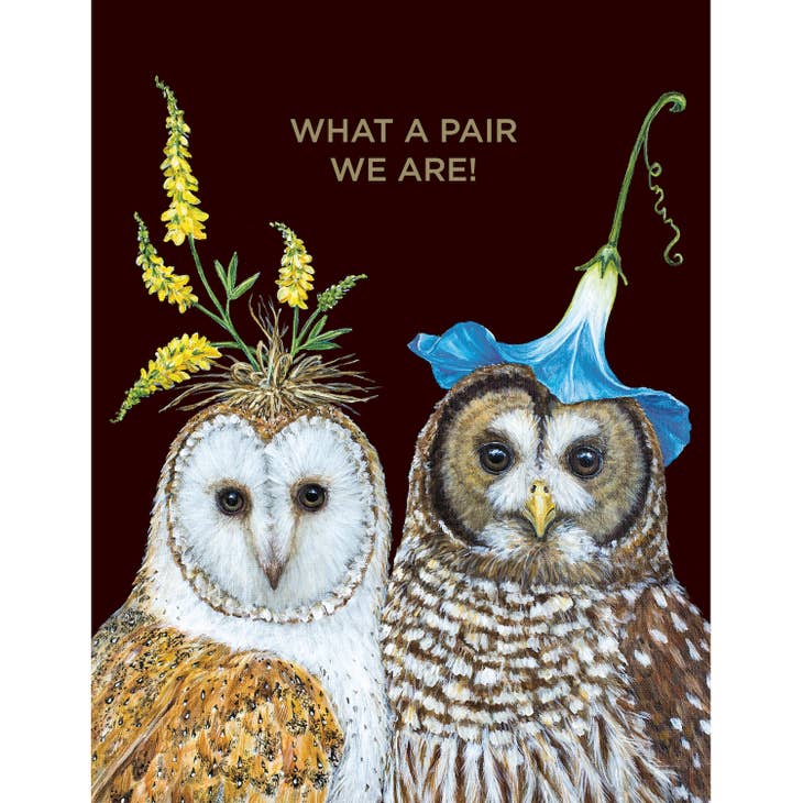 Best Friends Owl Card - Heart of the Home LV