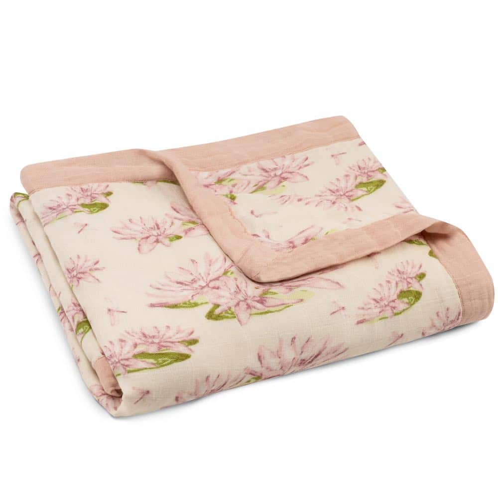 Water Lily Big Lovey Blanket - Heart of the Home LV
