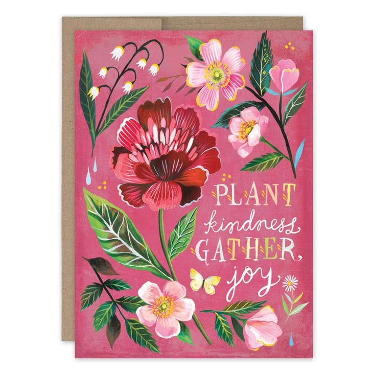 Plant Kindness Birthday Card - Heart of the Home LV