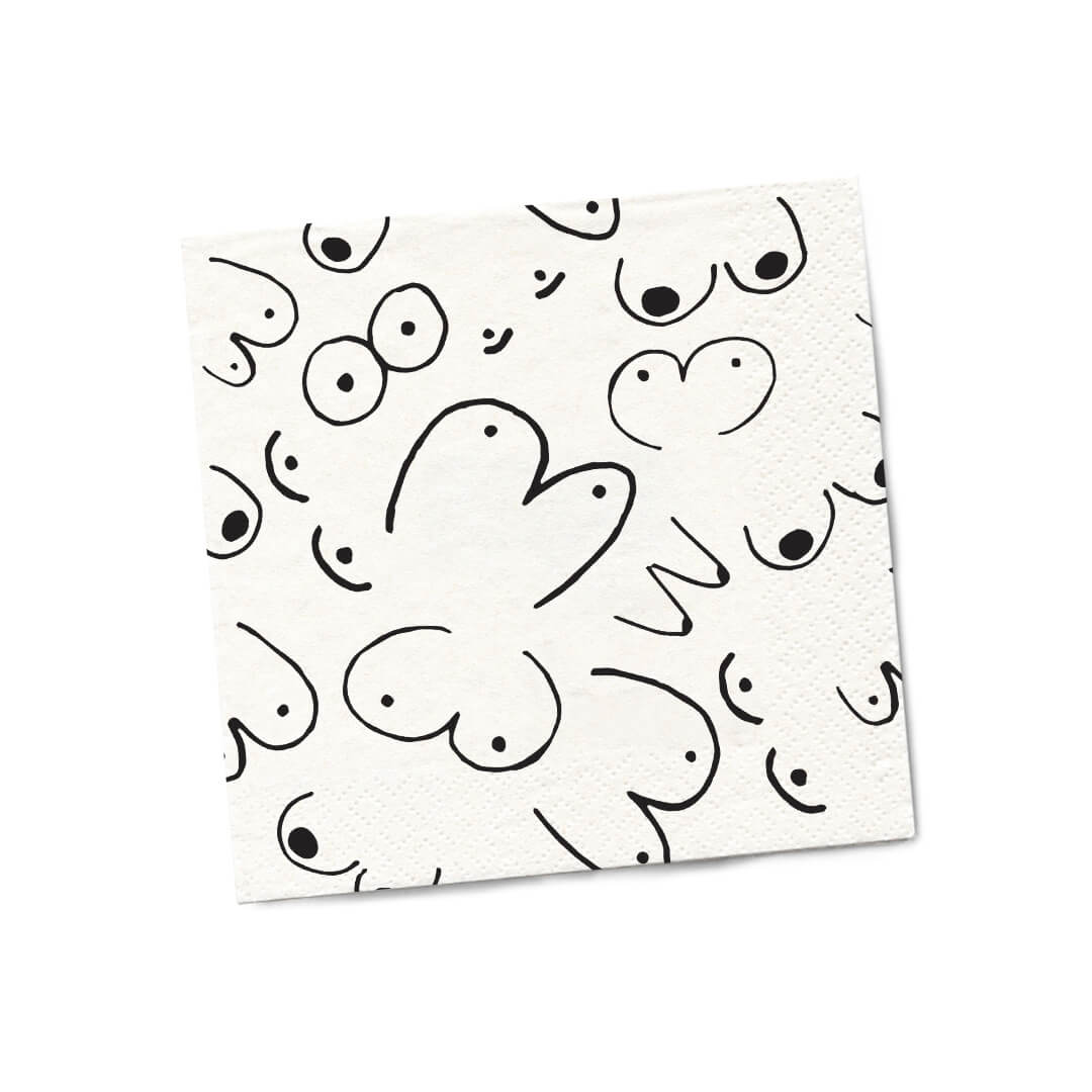 Boobs Cocktail Napkins | Heart of the Home LV