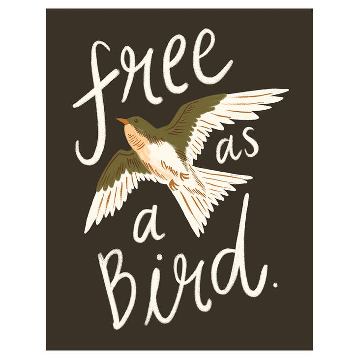 Free As A Bird Graduation Card - Heart of the Home LV
