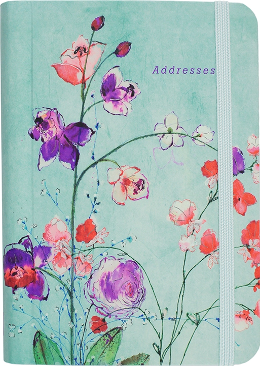 Fuchsia Blooms Address Book - Heart of the Home LV