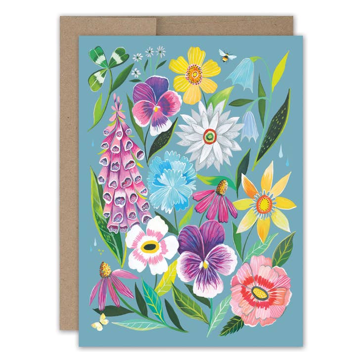 Get Well Flowers Card - Heart of the Home LV