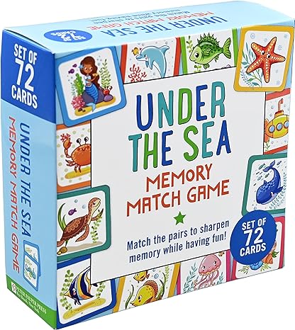 Under The Sea Memory Match Game - Heart of the Home LV