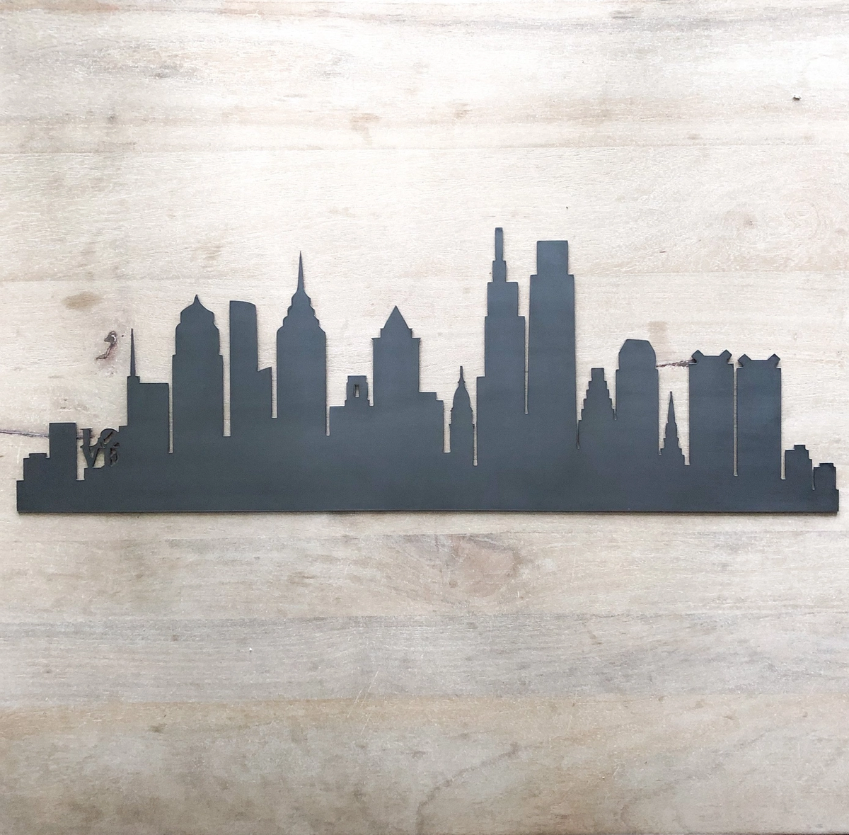 Philly Skyline Wall Decor - Heart of the Home LV