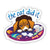 The Cat Did It Vinyl Sticker - Heart of the Home LV