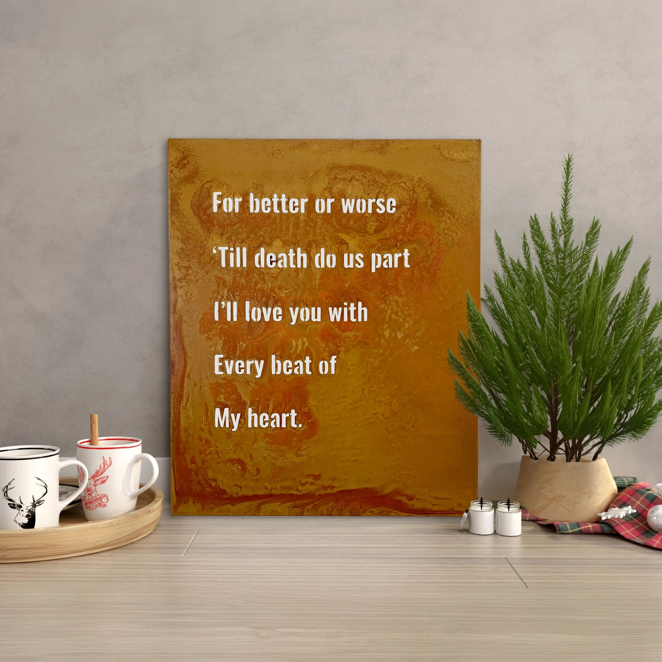 For Better or Worse Wall Decor - Heart of the Home LV