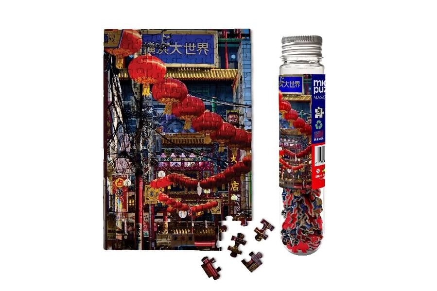 Chinese Lanterns Mini Jigsaw - Heart of the Home LV