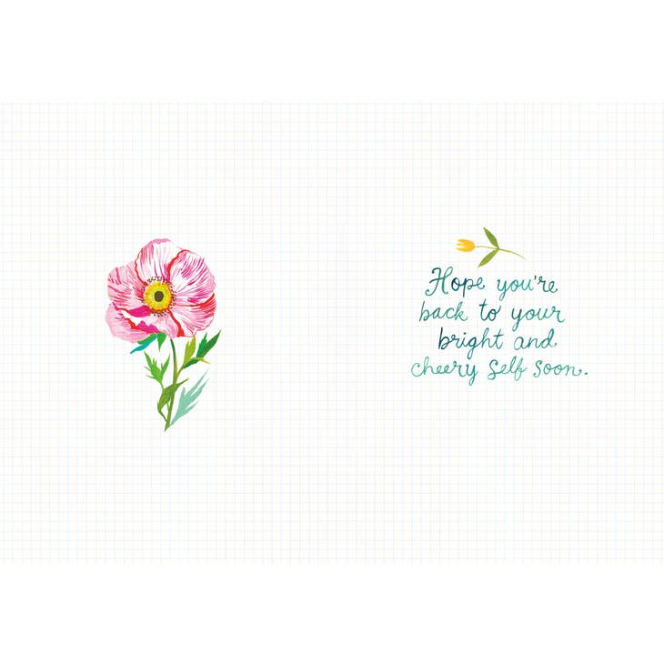 Get Well Flowers Card - Heart of the Home LV